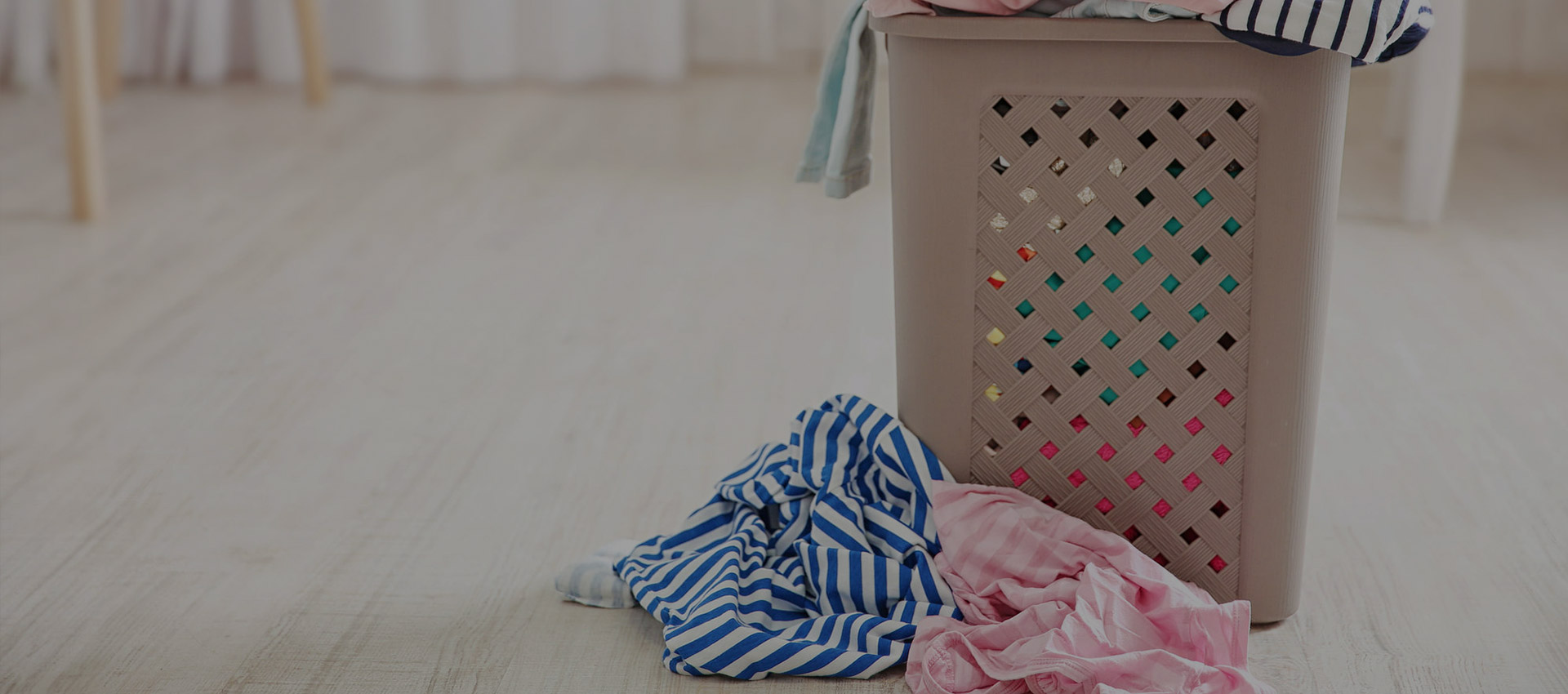 Clothes inside the Basket